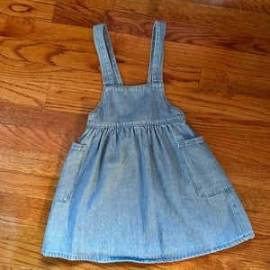 One piece skirt with straps